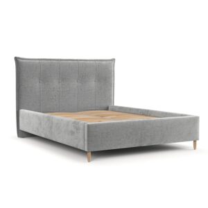 wohnli-moebel-suche-800001270102 Wohnli Möbelsuche - POLSTERBETT Plaza 180/200 cm Hellgrau im Lotta Stoff