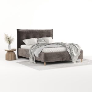 wohnli-moebel-suche-800001270117-1 POLSTERBETT Plaza 120/200 cm Braun im Lotta Stoff Textil AltaBeds Möbel > Betten > Polsterbetten Braun