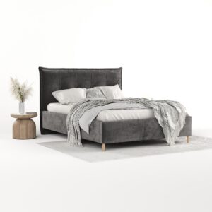 wohnli-moebel-suche-800001270146-1 POLSTERBETT Plaza 160/200 cm Anthrazit im Lotta Stoff Textil AltaBeds Möbel > Betten > Polsterbetten Anthrazit
