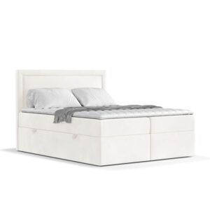 wohnli-moebel-suche-800001270357 Wohnli Möbelsuche - BOXBETT Jodan 160/200 cm Creme im Magic Velvet Stoff
