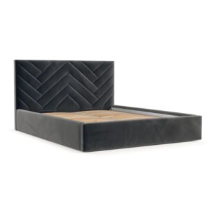 wohnli-moebel-suche-800001270425 Wohnli Möbelsuche - POLSTERBETT Arco 140/200 cm Anthrazit im Paros Stoff