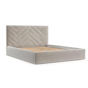 wohnli-moebel-suche-800001270427 Wohnli Möbelsuche - POLSTERBETT Arco 160/200 cm Hellbeige im Paros Stoff
