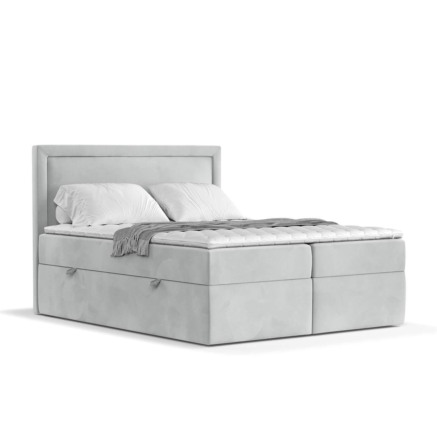 wohnli-moebel-suche-800001270461 Wohnli Möbelsuche - BOXBETT Jodan 120/200 cm Hellgrau im Magic Velvet Stoff