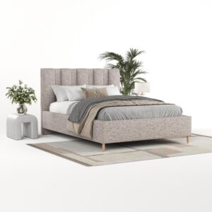 wohnli-moebel-suche-800001270505-1 POLSTERBETT Loom 180/200 cm Beige im Neve Stoff Textil AltaBeds Möbel > Betten > Polsterbetten Beige