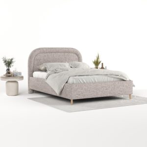 wohnli-moebel-suche-800001270582-1 POLSTERBETT Zoya 120/200 cm Beige im Neve Stoff Textil AltaBeds Möbel > Betten > Polsterbetten Beige