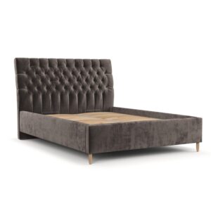 wohnli-moebel-suche-800001270621 Wohnli Möbelsuche - POLSTERBETT Lira 180/200 cm Braun im Lotta Stoff