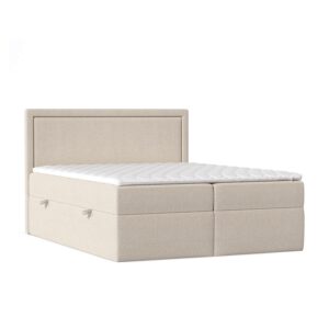 Wohnli Möbelsuche - BOXBETT Jodan 140/200 cm Beige im Baloo Stoff