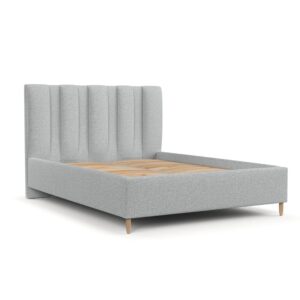 wohnli-moebel-suche-800001270955 Wohnli Möbelsuche - POLSTERBETT Loom 120/200 cm Hellgrau im Riva Stoff