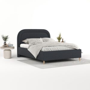 POLSTERBETT Zoya 160/200 cm Anthrazit im Riva Stoff Textil AltaBeds Möbel > Betten > Polsterbetten Anthrazit