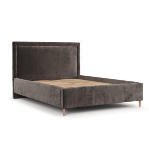 wohnli-moebel-suche-800001271212 Wohnli Möbelsuche - POLSTERBETT Vega 160/200 cm Braun im Lotta Stoff