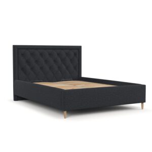 wohnli-moebel-suche-800001271301 Wohnli Möbelsuche - POLSTERBETT Lido 120/200 cm Anthrazit im Riva Stoff