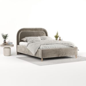 wohnli-moebel-suche-800001271353-1 POLSTERBETT Zoya 120/200 cm Beige im Lotta Stoff Textil AltaBeds Möbel > Betten > Polsterbetten Beige