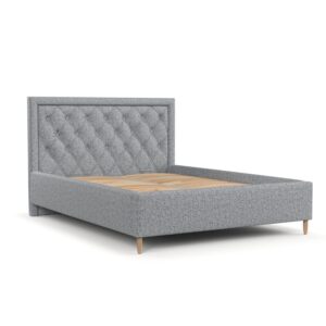 wohnli-moebel-suche-800001271375 Wohnli Möbelsuche - POLSTERBETT Lido 120/200 cm Grau im Riva Stoff
