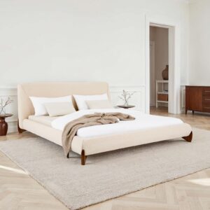 wohnli-moebel-suche-800001274121-1 POLSTERBETT PATERNA 180x200 cm beige Textil IDIMEX Möbel > Betten > Polsterbetten Beige