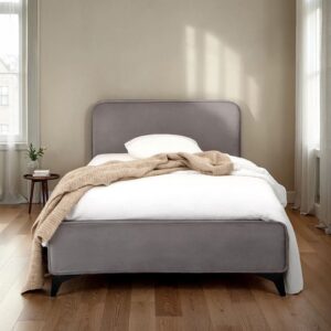 wohnli-moebel-suche-800001274512-1 POLSTERBETT LAVORO 90x200 cm grau Textil IDIMEX Möbel > Betten > Polsterbetten Grau