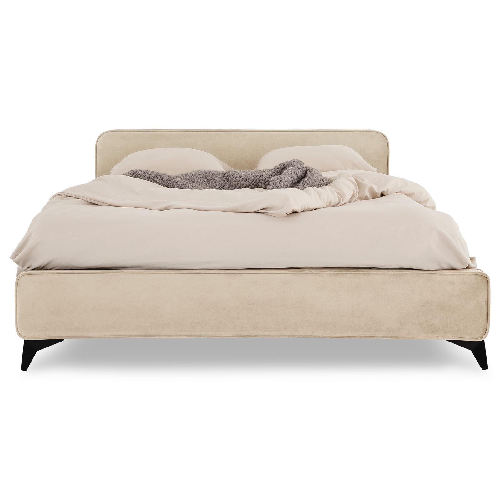 Wohnli Möbelsuche - POLSTERBETT LAVORO 140x200 cm beige