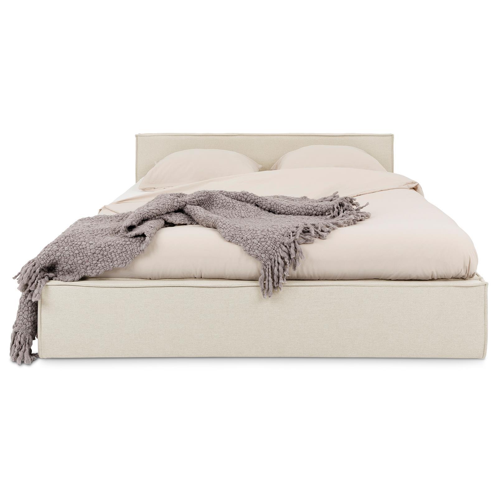 wohnli-moebel-suche-800001274518 Wohnli Möbelsuche - POLSTERBETT PESARO 140x200 cm cremeweiß
