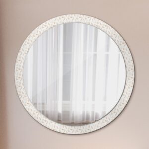wohnli-moebel-suche-800001281044-1 SPIEGEL Rund Ø 100 cm mit Aufdruck Glas Wallfluent Spiegel > Wandspiegel Weiß