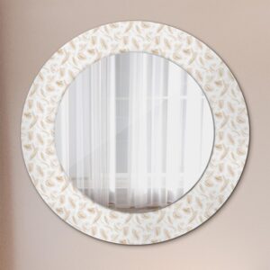 wohnli-moebel-suche-800001281047-1 SPIEGEL Rund Ø 50 cm mit Aufdruck Glas Wallfluent Spiegel > Wandspiegel Weiß