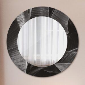 wohnli-moebel-suche-800001284721-1 SPIEGEL Rund Ø 50 cm mit Aufdruck Glas Wallfluent Spiegel > Wandspiegel Grau