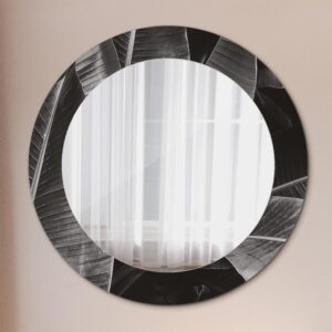 wohnli-moebel-suche-800001284724-1 SPIEGEL Rund Ø 60 cm mit Aufdruck Glas Wallfluent Spiegel > Wandspiegel Grau
