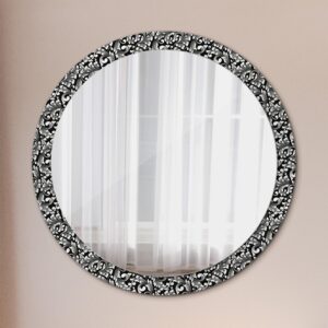 wohnli-moebel-suche-800001284734-1 SPIEGEL Rund Ø 100 cm mit Aufdruck Glas Wallfluent Spiegel > Wandspiegel Weiß