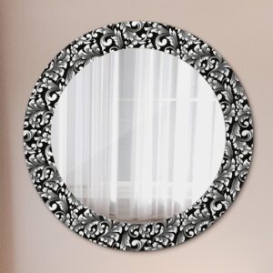 wohnli-moebel-suche-800001284736-1 SPIEGEL Rund Ø 60 cm mit Aufdruck Glas Wallfluent Spiegel > Wandspiegel Weiß