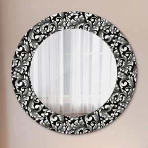 wohnli-moebel-suche-800001284740-1 SPIEGEL Rund Ø 50 cm mit Aufdruck Glas Wallfluent Spiegel > Wandspiegel Weiß