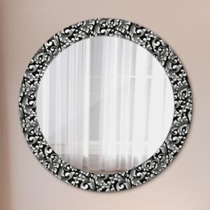 wohnli-moebel-suche-800001284743-1 SPIEGEL Rund Ø 70 cm mit Aufdruck Glas Wallfluent Spiegel > Wandspiegel Weiß