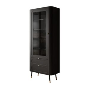 wohnli-moebel-suche-800001286711 Wohnli Möbelsuche - VITRINE SHADOW verglast mit Regalböden