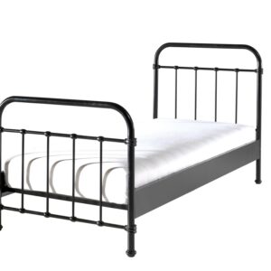 METALLBETT Karlyn 210x111x98 aus Metall in Schwarz Metall 58aufmkessel Möbel > Betten Schwarz