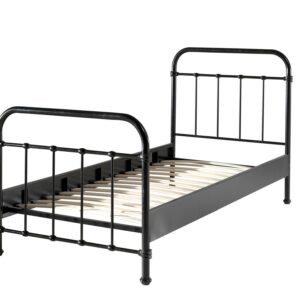 Wohnli Möbelsuche - METALLBETT Karlyn 210x111x98 aus Metall in Schwarz