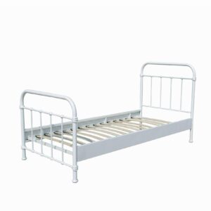 wohnli-moebel-suche-800001289079-1 METALLBETT Karlyn 210x111x98 aus Metall in Weiß Metall 58aufmkessel Möbel > Betten Weiß