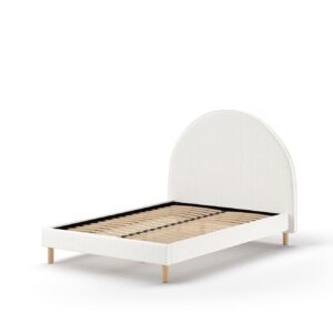 wohnli-moebel-suche-800001289501 Wohnli Möbelsuche - POLSTERBETT Karlotta 147x132x212 aus Holzwerkstoff in Weiß
