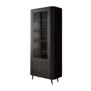 wohnli-moebel-suche-800001289659 Wohnli Möbelsuche - VITRINE SHADOW II verglast mit Regalböden