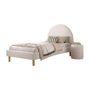 wohnli-moebel-suche-800001290930 Wohnli Möbelsuche - POLSTERBETT mit Hocker Karlotta 97x107x212 aus Holzwerkstoff in Weiß