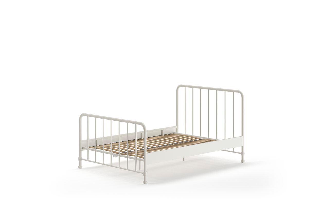 wohnli-moebel-suche-800001290940 Wohnli Möbelsuche - METALLBETT Kay 147x110x207 aus Metall in Weiß matt