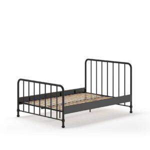 wohnli-moebel-suche-800001290943 Wohnli Möbelsuche - METALLBETT Kay 147x110x207 aus Metall in Schwarz matt