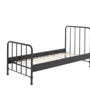 wohnli-moebel-suche-800001290945 Wohnli Möbelsuche - METALLBETT Kay 97x110x206 aus Metall in Schwarz matt