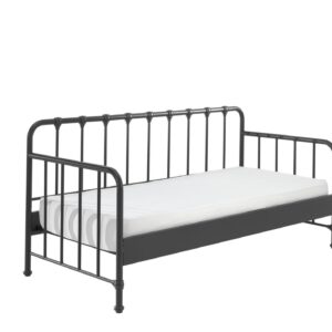 wohnli-moebel-suche-800001291439-1 METALLBETT Kay 97x110x206 aus Metall in Schwarz matt Metall 58aufmkessel Möbel > Betten Schwarz