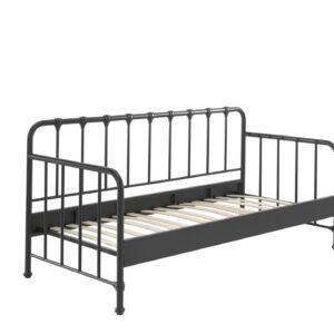 wohnli-moebel-suche-800001291439 Wohnli Möbelsuche - METALLBETT Kay 97x110x206 aus Metall in Schwarz matt