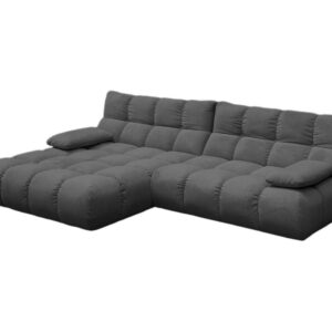 Wohnli Möbelsuche - ECKSOFA VIVIEN Anthrazit Cord