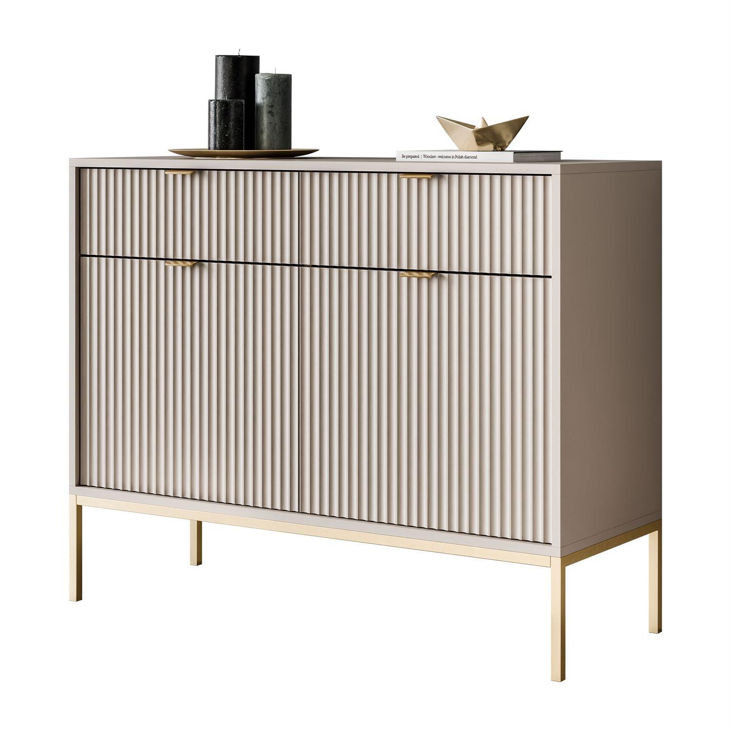 wohnli-moebel-suche-800001293958 Wohnli Möbelsuche - SIDEBOARDS CORTADO GOLD KSZ104 MIT SCHUBLADEN KASCHMIR