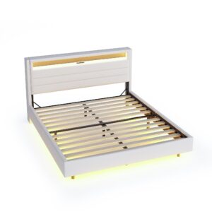 wohnli-moebel-suche-800001294447 Wohnli Möbelsuche - POLSTERBETT 140x200 cm in Leinen-Optik Beige