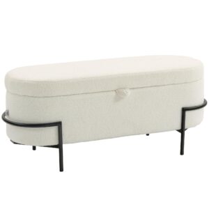 wohnli-moebel-suche-800001296350 Wohnli Möbelsuche - TRUHENBANK Fleece-Optik Creme