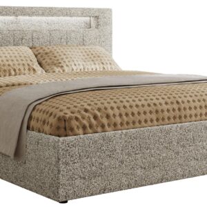 POLSTERBETT GOLD 5 CLASSIC 200/200 - Beige Strukture - Multipocket-Matratze Textil MKS Möbel > Betten > Polsterbetten Beige