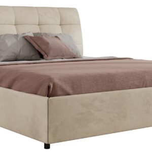 wohnli-moebel-suche-800001299778 Wohnli Möbelsuche - POLSTERBETT GALA CLASSIC 140/200 - Beige Velvet - ohne Matratze
