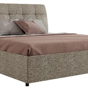 Wohnli Möbelsuche - POLSTERBETT GALA CLASSIC 140/200 - Grau Strukture - Pocket-Matratze