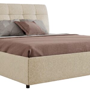 wohnli-moebel-suche-800001299962 Wohnli Möbelsuche - POLSTERBETT GALA CLASSIC 200/200 - Creme Strukture - Multipocket-Matratze