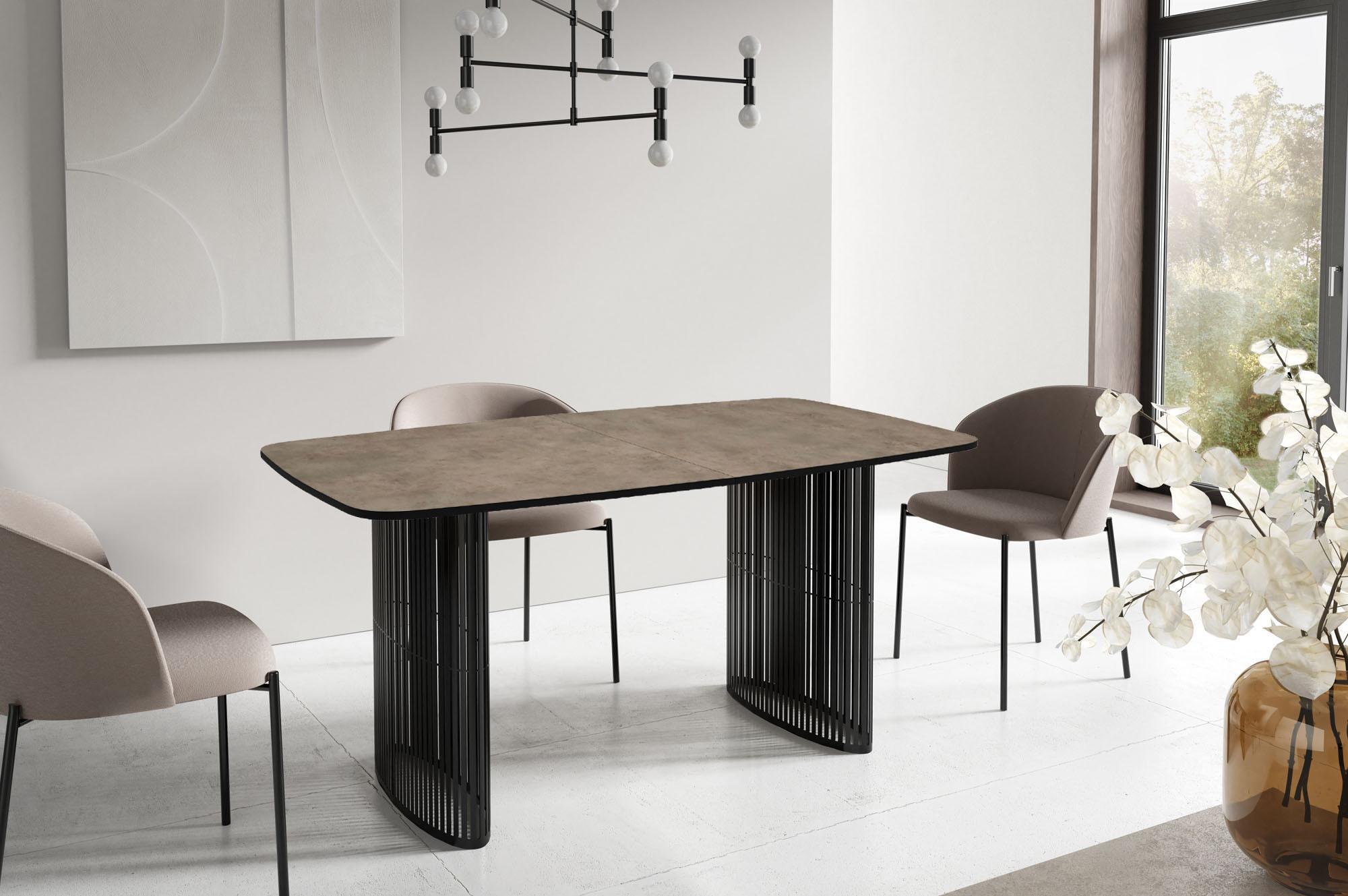 wohnli-moebel-suche-800001307096-1 Beton-Optik Dunkelgrau 160-236/90/76 cm